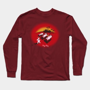 Pigs Bay Long Sleeve T-Shirt